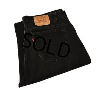 【ビンテージ】【USA製】【LEVI'S】【リーバイス５６０】560【ブラックデニム】【デニムパンツ】【36Ｘ32】 