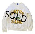 90's【USA製】【チャンピオン】【NOTRE DOME】【白】【前Ｖ】【スウェットパーカー】【サイズＸＬ】 