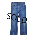 【ビンテージ】【USA製】【LEVI'S】【リーバイス５１７】ブーツカット【デニムパンツ】【517】【34Ｘ30】 