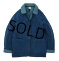 【USA製】【ビンテージ】L.L.Bean 【ＬＬビーン】【ターコイズブルー・水色】【フリースジャケット】【フリースコート】【サイズＷ-Ｓ】【レディース古着】 