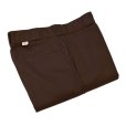 画像1: 【デッドストック】USA製【ビンテージ】【ディッキーズ】【Dickies】【ブラウン】【ワークパンツ】【30×30】<br> (1)