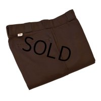 【デッドストック】USA製【ビンテージ】【ディッキーズ】【Dickies】【ブラウン】【ワークパンツ】【30×30】 