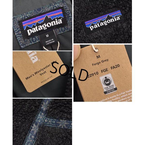 画像2: 新品未使用‼【パタゴニア】 フリース patagonia  【Mens Woolyester Pile Vest】 メンズ ウーリエステル パイル ベスト【22910】【サイズＭ】 