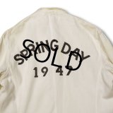 【40's】【ビンテージ】【Phi Kappa Sigma】【SPRING DAY】【チェンジボタン】ドクロ【メモリアルジャケット】カバーオール【サイズ３８】 
