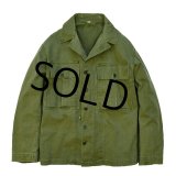 40's【ビンテージ】【米軍実物】U.S.ARMY【M-43】 【HBT】【ジャケット】ユーティリティシャツ【ＵＳ３６Ｒ】 