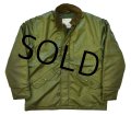 【ビンテージ】【80's】【米軍実物】【U.S.NAVY】【アルファ製】【ECWデッキジャケット】【インパーマブル】【サイズL】 