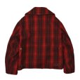 画像3: 40’s【ビンテージ】【ウールリッチ】【Woolrich】【赤×黒】【バッファローチェック】【ウールブルゾン】【サイズ42】<br> (3)