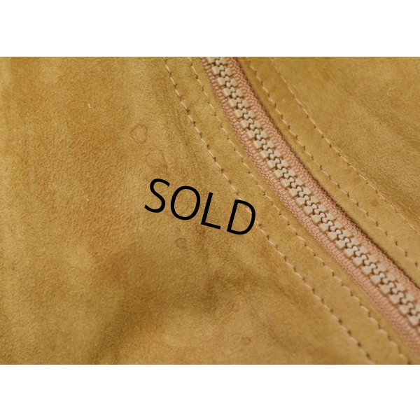 画像5:  【ビンテージ】【JEFEREY BANKS FOR LAKELAND】【ニット裏地】【スエードブルゾン】【スエードジャケット】【サイズ46】 