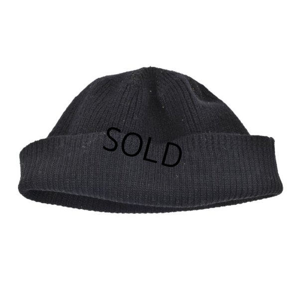 画像6: 40's【WW2】【米軍実物】USAAF【ビンテージ】【A-4】キャップ【後染め】ネイビー【U.S.ARMY】【ワッチキャップ】 