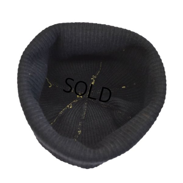 画像5: 40's【WW2】【米軍実物】USAAF【ビンテージ】【A-4】キャップ【後染め】ネイビー【U.S.ARMY】【ワッチキャップ】 