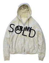 【90's】【U.S.ARMY】【PFU】【ＡＲＭＹ】【グレー】【フルジップパーカー】【フィジカルフィットネスユニフォーム】米軍【サイズXL】 