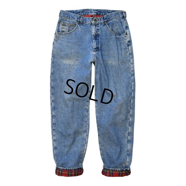 画像5: 【USA製】【L.L.bean】ＬＬビーン【赤チェック裏地付き】【デニムパンツ】【34×32】 