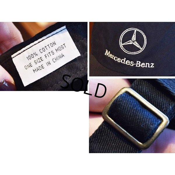 画像2: 【メルセデスベンツ】【Mercedes-Benz】【黒】【ベースボールキャップ】【ＢＢキャップ】 