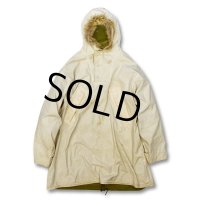 40's【ビンテージ】【デッドストック】【米軍実物】【U.S.ARMY】コヨーテファー【リバーシブル】【スノーパーカー】【スキーパーカー】【サイズＬ】 