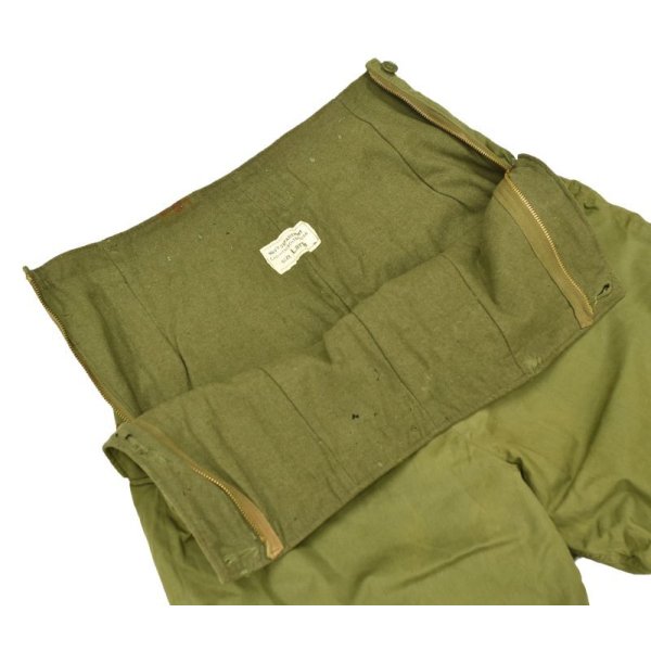 画像4: 50's【米軍実物】【U.S.NAVY】【ウール裏地付き】【デッキパンツ】【サイズL】