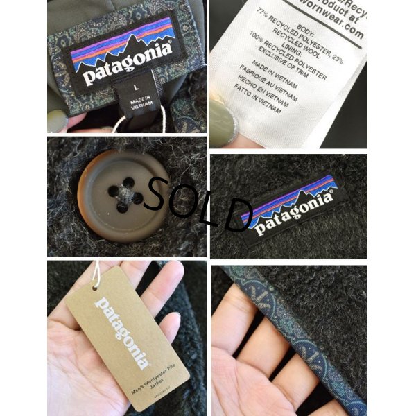 画像2: 新品未使用‼【PATAGONIA】【パタゴニア】【woolyester】【メンズ ウーリエステル パイルジャケット】【Forge Grey】【フォージグレー】【フリースコート】【22905】【サイズＬ】 