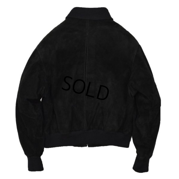 画像3: 小さめサイズ【ビンテージ】【オールドブルックス】【Brooks Brothers】【黒】【スエードブルゾン】【ジップアップジャケット】【サイズ４】 