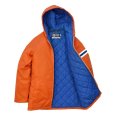 画像4: 80's【USA製】【ビンテージ】【NFL】【DENVER BRONCOS】【オレンジ×青】中綿入り【ナイロンジャケット】 【サイズＸＳ】<br> (4)