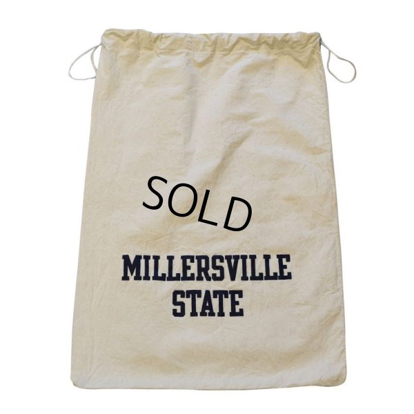 画像4: 【ビンテージ】【MILLERSVILLE STATE】【生成り】【ダッフルバッグ】 