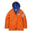 画像1: 80's【USA製】【ビンテージ】【NFL】【DENVER BRONCOS】【オレンジ×青】中綿入り【ナイロンジャケット】 【サイズＸＳ】<br> (1)