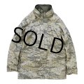 【ほぼ未使用!!】【ビンテージ】【米軍実物】ＡＰＥＣＳ【All Purpose Environmental Clothing System】【ゴアテックスパーカ】デジカモ【M-Long】ABUカモ 