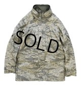【ほぼ未使用!!】【ビンテージ】【米軍実物】ＡＰＥＣＳ【All Purpose Environmental Clothing System】【ゴアテックスパーカ】デジカモ【M-Long】ABUカモ 
