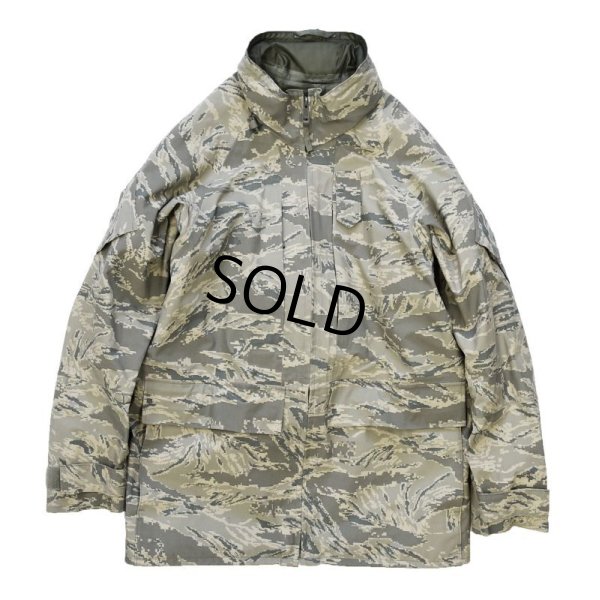 画像1: 【ほぼ未使用!!】【ビンテージ】【米軍実物】ＡＰＥＣＳ【All Purpose Environmental Clothing System】【ゴアテックスパーカ】デジカモ【M-Long】ABUカモ 