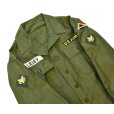 画像1: 【50's】【米軍実物】U.S.ARMY【ビンテージ】【OG107】【ユーティリティシャツ】【サイズM】<br> (1)