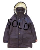 【デッドストック】【USA製】【ビンテージ】【ウールリッチ ウーマン】woolrich【チャコール】【ウールコート】【サイズＳ】【レディース古着】 