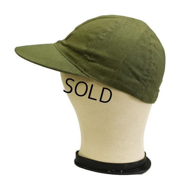 画像3: 40's【デッドストック】 【ビンテージ】【U.S.NAVY】【USN】【N-3】【HBTキャップ】サイズ7 3/8【57.5cm程度】