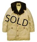 【ビンテージ】【エディーバウアー】【Eddie Bauer】【ベージュ】【襟ボア】【ダウンコート】【ＸＬ程度】 