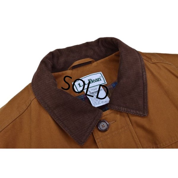 画像5: 【ビンテージ】【LLビーン】【L.L.bean】【ブラウン】【襟コーデュロイ】【中綿入りコート】【サイズL】