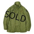【60's】【ビンテージ】【米軍実物】【初期型】【M-65】【アルミジップ】【フィールドジャケット】【実寸 XS-R】 