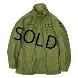 【60's】【ビンテージ】【米軍実物】【初期型】【M-65】【アルミジップ】【フィールドジャケット】【実寸 XS-R】 