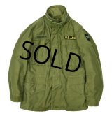 【60's】【ビンテージ】【米軍実物】【初期型】【M-65】【アルミジップ】【フィールドジャケット】【実寸 XS-R】 