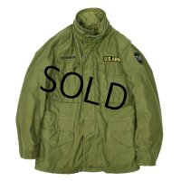 【60's】【ビンテージ】【米軍実物】【初期型】【M-65】【アルミジップ】【フィールドジャケット】【実寸 XS-R】 