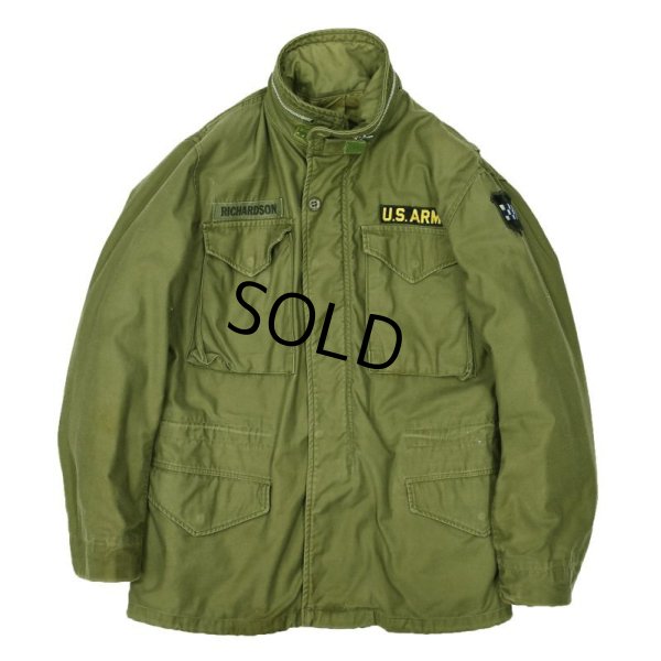 画像1: 【60's】【ビンテージ】【米軍実物】【初期型】【M-65】【アルミジップ】【フィールドジャケット】【実寸 XS-R】 