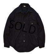 程度良好‼【70's】【ビンテージ】米軍実物 U.S.NAVY【CPOシャツ】【15 1/2 -32】 