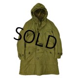 【~50's】【ビンテージ】【米軍実物】【M-47】【パイルライナー付き】【オーバーコート】【フルセット】モッズパーカー 【サイズＳ】 