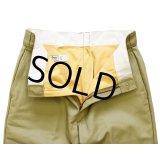 【ほぼ未使用!!】80's【USA製】【ビンテージ】【L.L.bean】ＬＬビーン 【裏地付き】【チノパンツ】【33×31】 