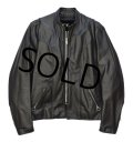 程度良好!! USA製【80’s】【ビンテージ】【ブルックス】【Brooks】【黒】【ボアライナー付き】【シングルライダースジャケット】【サイズ42】 