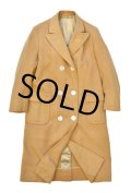 【ビンテージ】【オールドブルックス】【Brooks Brothers】【キャメル】【ウールコート】【レディース古着】 
