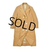 【ビンテージ】【オールドブルックス】【Brooks Brothers】【キャメル】【ウールコート】【レディース古着】 