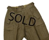 60’s【ビンテージ】【旧ドイツ軍】【ウールトラウザーズ】【ウールパンツ】【フィールドトラウザーズ】【Ｗ〜33程度】 