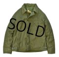 【米軍実物】【ビンテージ】US.NAVY【初期型】【A-2】ステンシル入り【デッキジャケット】【サイズＬ】 