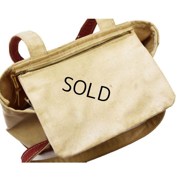 画像7: 稀少!!【内ポケット付き!!】【ビンテージ】【L.L.bean】【ＬＬビーン】 【赤×キャンバス】 【トートバッグ】 