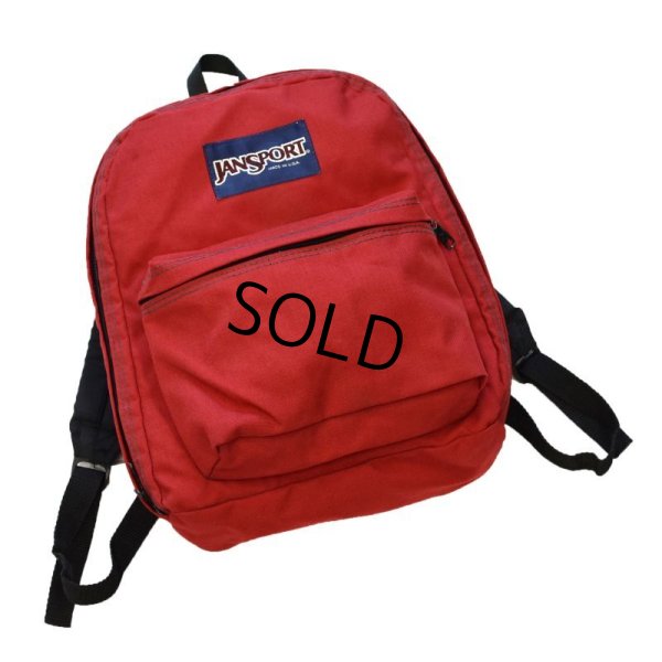 画像1: 【ビンテージ】【USA製】【jansport】ジャンスポーツ【赤】【デイパック】【リュックサック】 