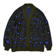 画像4: 【TOPSHOP】【ニットカーディガン】ヒョウ柄 ニットガウン US8【レディース古着】<br> (4)