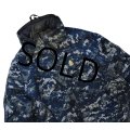 【U.S.NAVY】【ＵＳＮ】【デジタルカモ】【ゴアテックス】 【ネイビー】【ワーキングパーカー】ゴアテックスパーカー【Ｌ-Ｒ】 