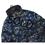 【U.S.NAVY】【ＵＳＮ】【デジタルカモ】【ゴアテックス】 【ネイビー】【ワーキングパーカー】ゴアテックスパーカー【Ｌ-Ｒ】 